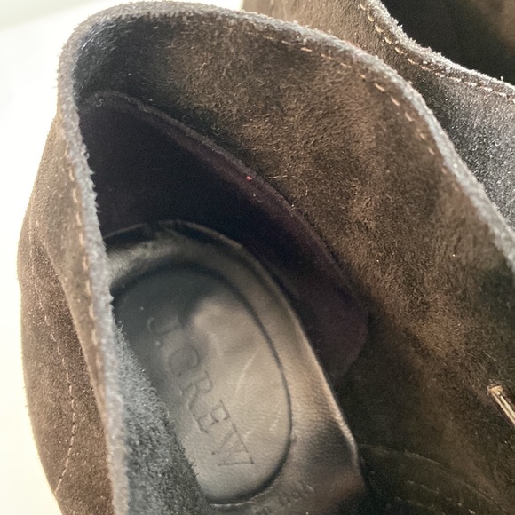 J. Crew black suede heels/ platform booties - Picture 14 of 16